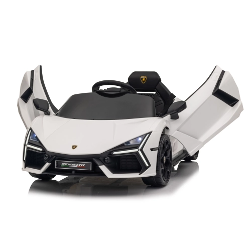 Auto na akumulator dla dzieci Lamborghini Revuelto Biały QLS-8603.BIA